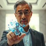 Líder senior trabajando para definir resiliencia y reestructurar la organización tras un impacto.