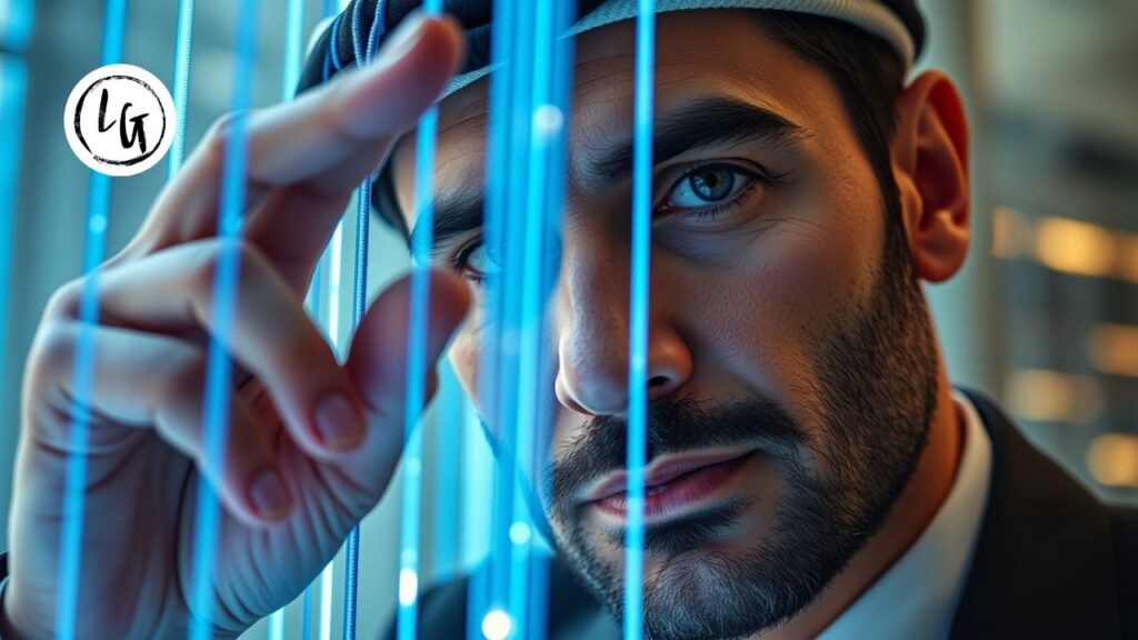 Ejecutivo procesando datos mediante escucha activa ejemplos en entornos de alta presión.