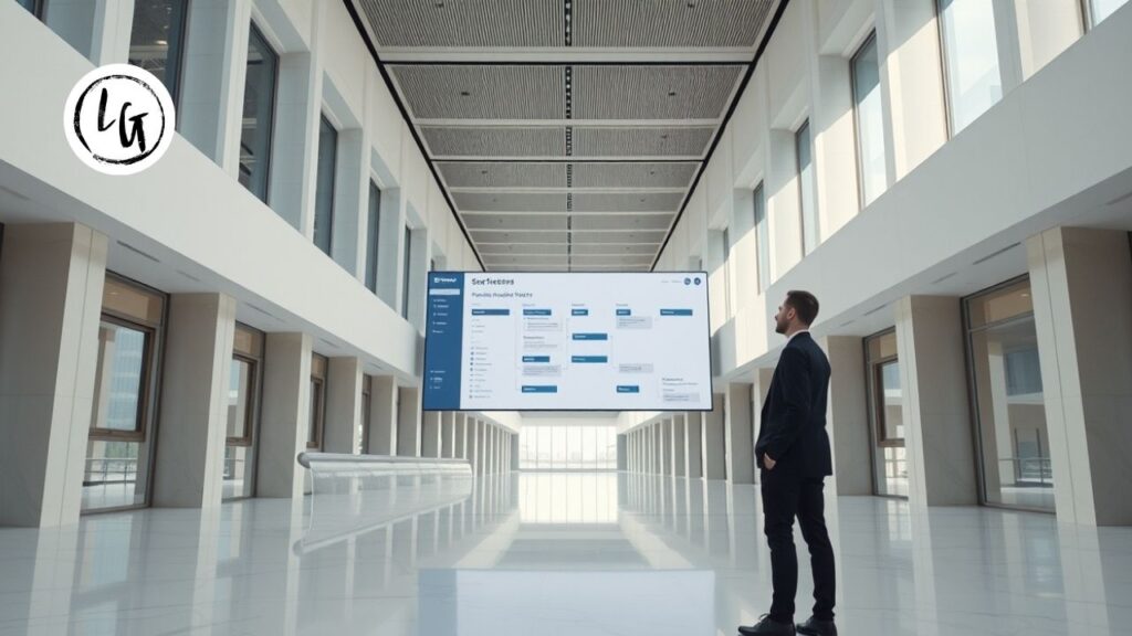 Ejecutivo senior analizando una Línea del Tiempo: Organiza tu Historia para la toma de decisiones.