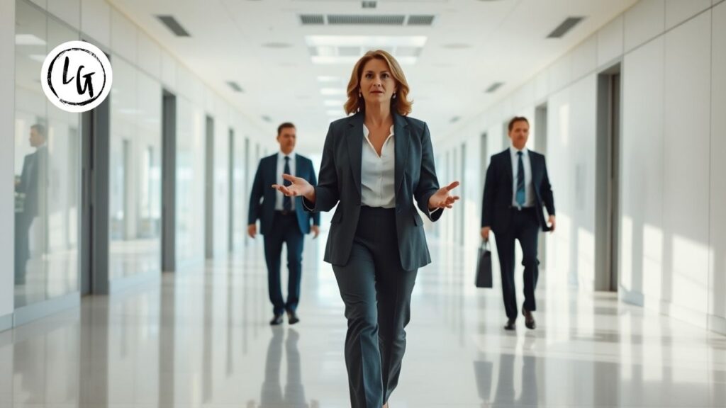 Líder femenina liderando el proceso para escalar negocio de forma acelerada.