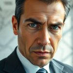 Primer plano de un directivo proyectando su Marca Personal con enfoque y autoridad.