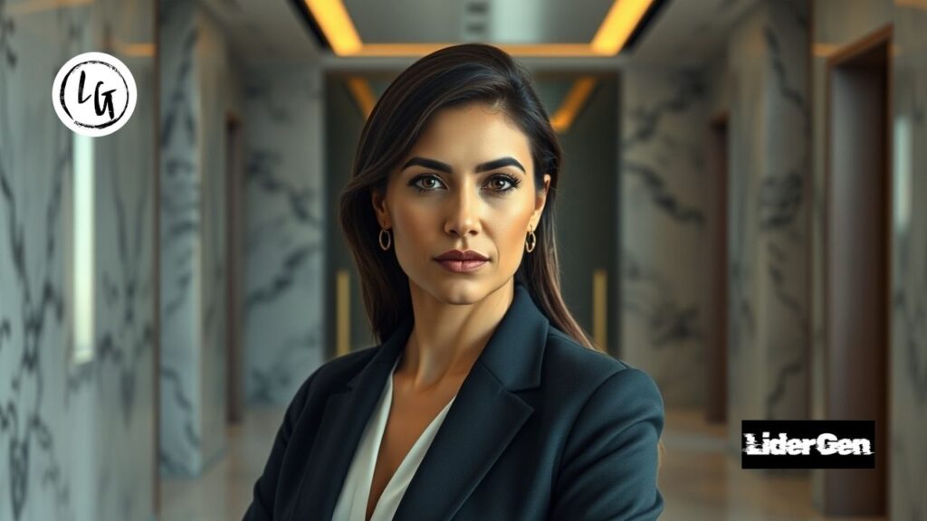 Ejecutiva aplicando Marketing y Branding Personal.