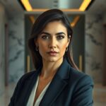 Ejecutiva aplicando Marketing y Branding Personal.