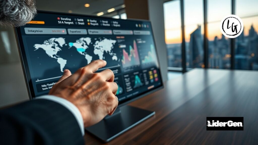 Dashboard de control de operaciones comerciales internacionales de Mr. Haddock.