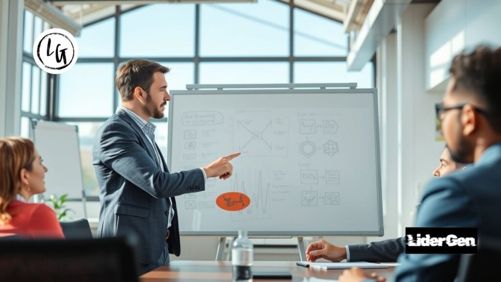 Emprendedor optimizando el proceso de toma de decisiones tácticas.